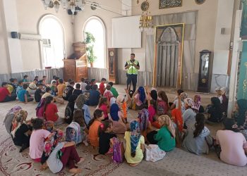 Germencik te 70    Ögrenciye  Trafik Eğitimi