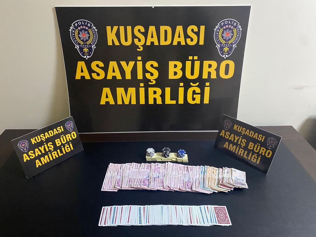 KUŞADASI EMNİYET’İNDEN KUMAR OPERASYONU