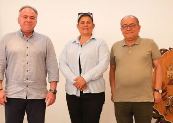 CHP İL BAŞKANI SAATÇI VE GERMENCİK BELEDİYE BAŞKANI ÖNDEŞ’TEN BAŞKAN ÇERÇİOĞLU’NA ZİYARET