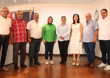 İNCİRLİOVA’NIN CHP VE İYİ PARTİ’Lİ BELEDİYE MECLİS ÜYELERİ BAŞKAN ÇERÇİOĞLU’NU ZİYARET ETTİ