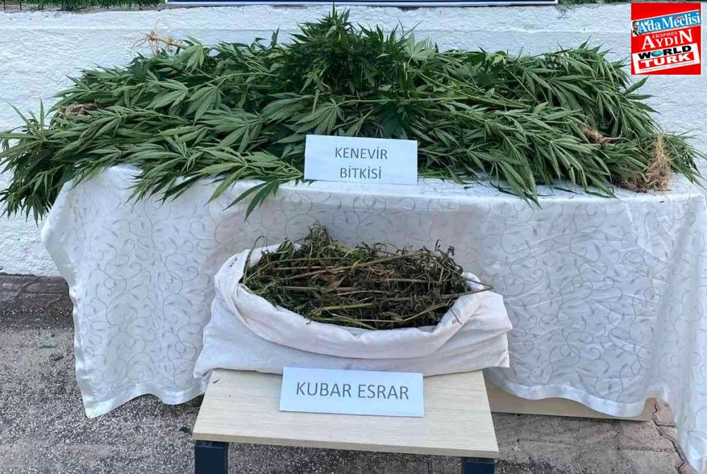 Güzelçamlı’da Gubar Esrar Ele Geçirildi