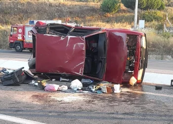 Aydın Germencik’te Ticari Araç ve Otomobil Çarpıştı: 5 Yaralı