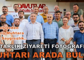 Seçilmişlerden Seçilmiş Muhtara Büyük Saygısızlık..