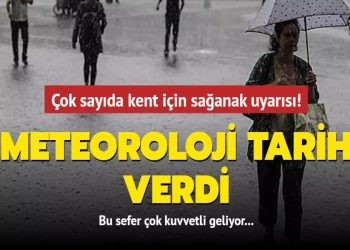 Çok sayıda kent için sağanak uyarısı! Meteoroloji tarih verdi: Bu sefer çok kuvvetli geliyor