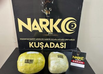 Kuşadası’nda 1 KG 200 GR Esrar Maddesi Ele Geçirildi