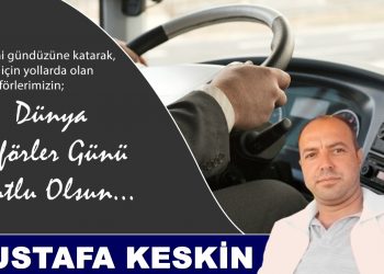 Şehiriçi Minibüsçüler Kooparatif Başkanı Mustafa KESKİN Şoförler Gününü Kutladı