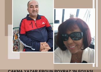 ÇAKMA YAZAR ERGUN POYRAZ ‘IN FOYASI ORTAYA ÇIKTI