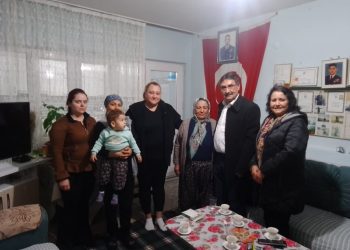 İNAL ŞEHİT AİLESİNİ UNUTMADI