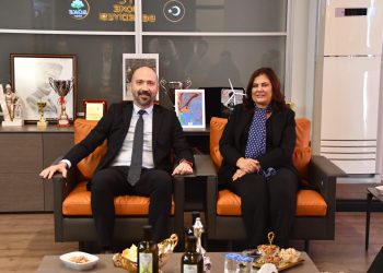 Özlem Başkan’dan, Başkan Arıkan’a Ziyaret