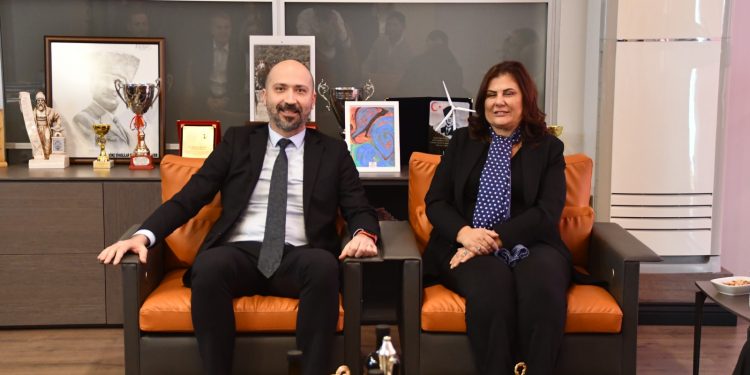 Özlem Başkan’dan, Başkan Arıkan’a Ziyaret