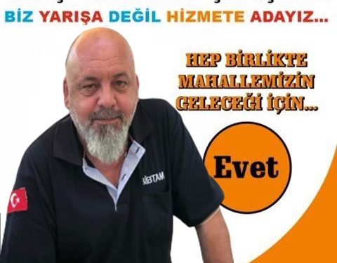 Tamer YUMURTACI Ortaklar Mahallesi Muhtar Adayı oldu