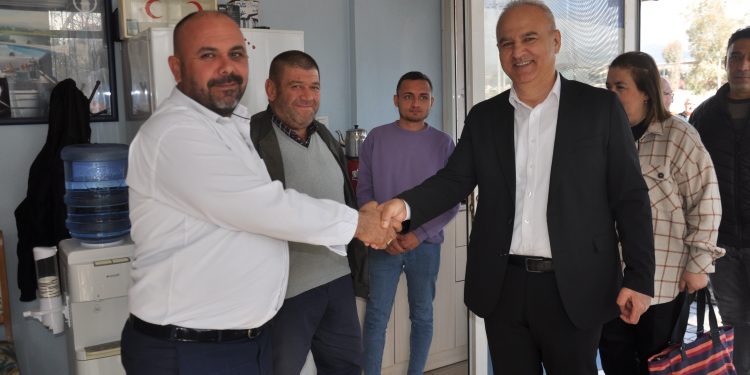 BAŞKAN KIVRAK, EŞİYOK VE CAN’A ZİYARET