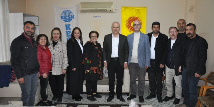 BAŞKAN KIVRAK, ZİYARETLERİNİ ARALIKSIZ SÜRDÜRÜYOR