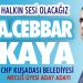 KAYA: ‘Halkın sesi olacağız’