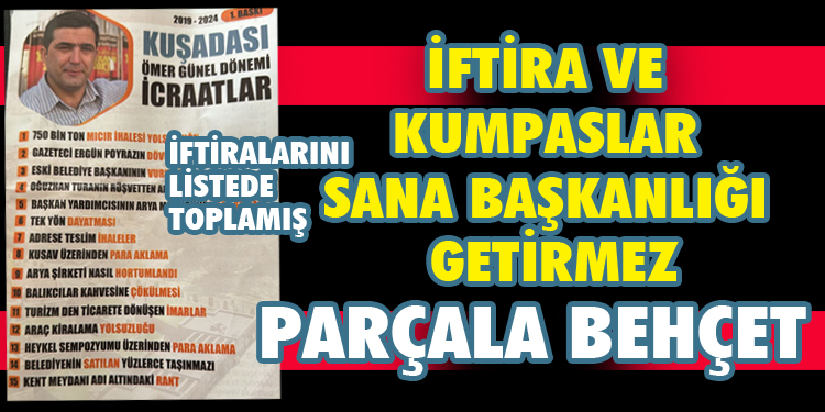 PARÇALA BEHÇET’İN SON ÇIRPINIŞLARI