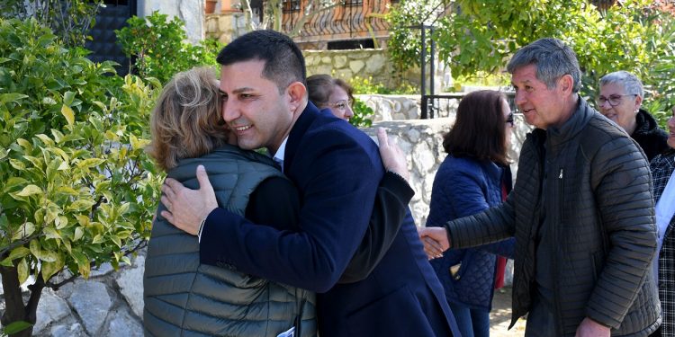 BAŞKAN ÖMER GÜNEL SOĞUCAK VE CAFERLİ’DE HEMŞEHRİLERİYLE BULUŞTU