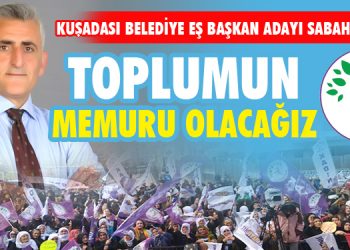 ‘Toplumun memuru olacağız’
