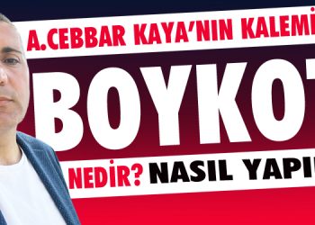 BOYKOT…