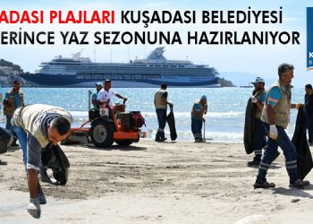 PLAJLAR YAZA HAZIRLANIYOR