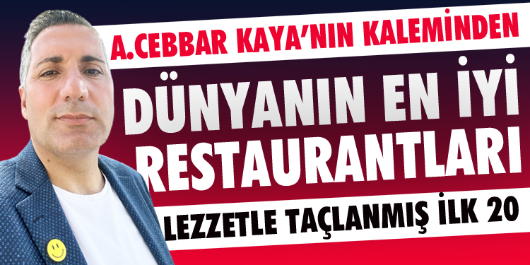DÜNYANIN EN İYİ RESTAURANTLARI
