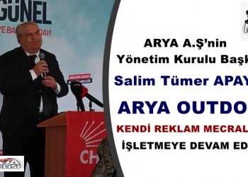 ARYA OUTDOOR KENDİ REKLAM MECRALARINI İŞLETMEYE DEVAM EDECEK