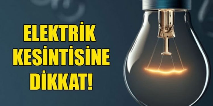 Kuşadası’nda Planlı Elektrik Kesintisi