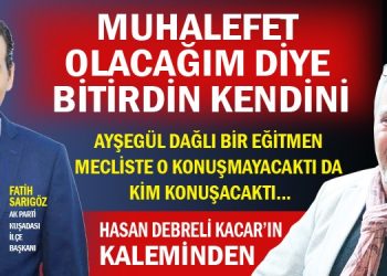 Muhalefet Olacağım Diye Kendini Bitirdin Bee Kendini..!