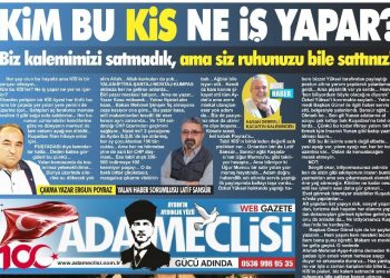 Biz kalemimizi satmadık,ama siz ruhunuzu bile sattınız!