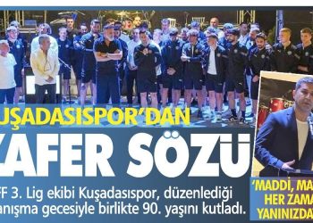 KUŞADASISPOR’DAN ZAFER SÖZÜ