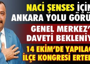 Şenses için Ankara yolu göründü