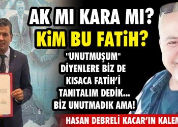 KİM BU FATİH!!! AK PARTİLİMİ…!