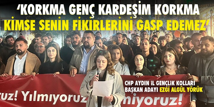 Bu yolda tüm genç arkadaşlarıma sesleniyorum…