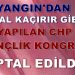 Yangından Mal Kaçırır Gibi Yapılan CHP’nin Gençlik Kongresi İptal Edildi