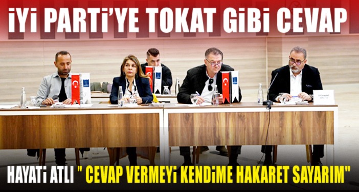 İYİ Partiden CHP’ye Geçen Meclis Üyelerinden Sert tepki