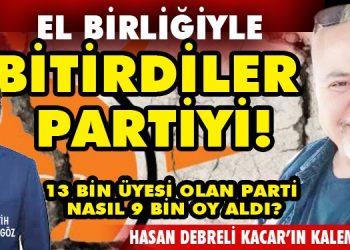EL BİRLİĞİYLE BİTİRDİLER KUŞADASI’NDA AK PARTİYİ!