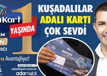 ADALI KART 1 YAŞINDA!