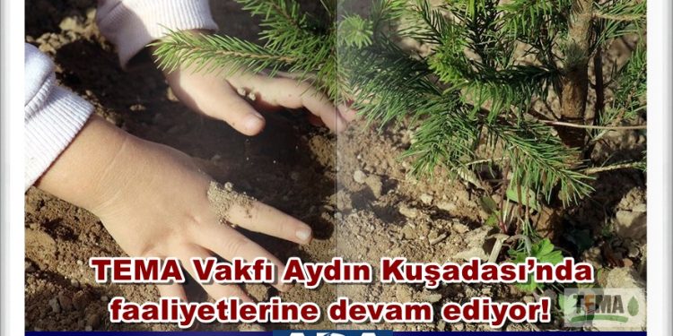 TEMA Vakfı Aydın Kuşadası’nda faaliyetlerine devam ediyor!