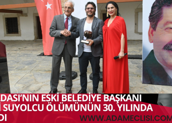 KUŞADASI’NIN ESKİ BELEDİYE BAŞKANI LÜTFİ SUYOLCU ÖLÜMÜNÜN 30. YILINDA ANILDI