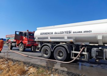 GERMENCİK BELEDİYESİ’NDEN YANGIN ÖNLEMİ