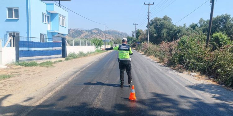 Aydın İl Jandarma Komutanlığı’ndan Köşk’te Şok Trafik Uygulaması