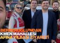 Efe Berberoğlu’ndan Türkmen Mahallesi Esnafına Yılbaşı Ziyareti