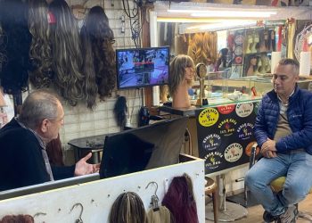 BAŞKAN ADAYI GÖKHAN KARAMAN’DAN “İSTANBUL PERUK” KENAN KAYA’YA ZİYARET