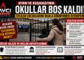 AYDIN VE KUŞADASI’NDA OKULLARDA DİKKAT ÇEKEN BOŞLUK