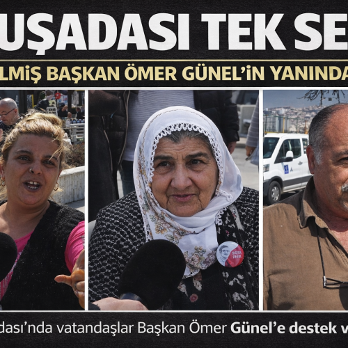 KUŞADASI SEÇİLMİŞ BAŞKANININ YANINDA