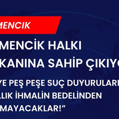 GERMENCİK HALKI BAŞKANINA SAHİP ÇIKIYOR!