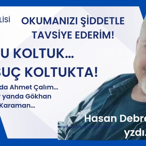 OKUMANIZI ŞİDDETLE TAVSİYE EDERİM! AH BU KOLTUKLAR…